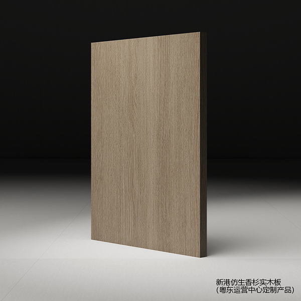 M107粗旷灰橡  （新港仿生香杉实木板）